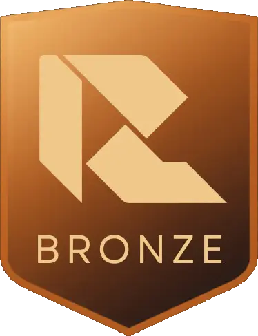 Bronze tier badge